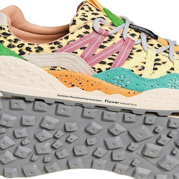 Flower Mountain Washi Sneakers NIB NWT Size 8 | Fits 8.5–9 Colorful Animal Print - Picture 5 of 9